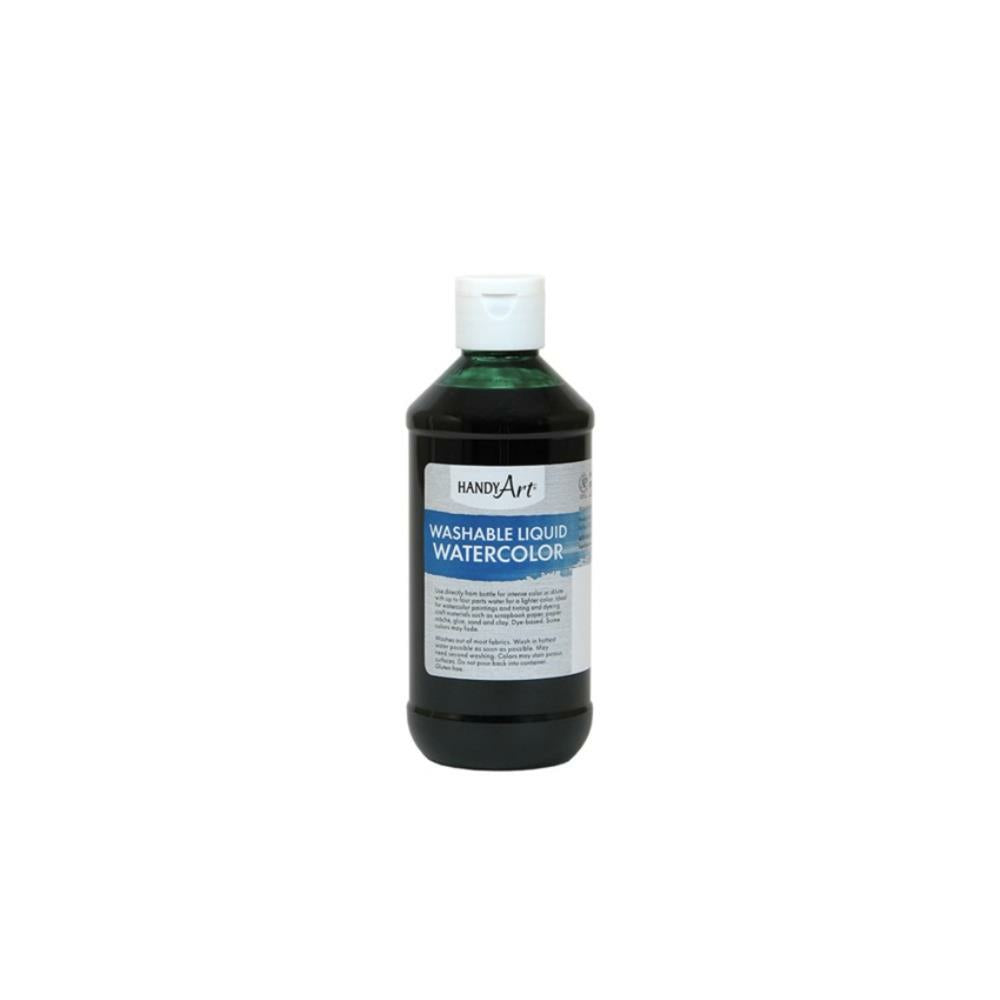 Handy Art Washable Liquid Watercolour, Green, 236ml.