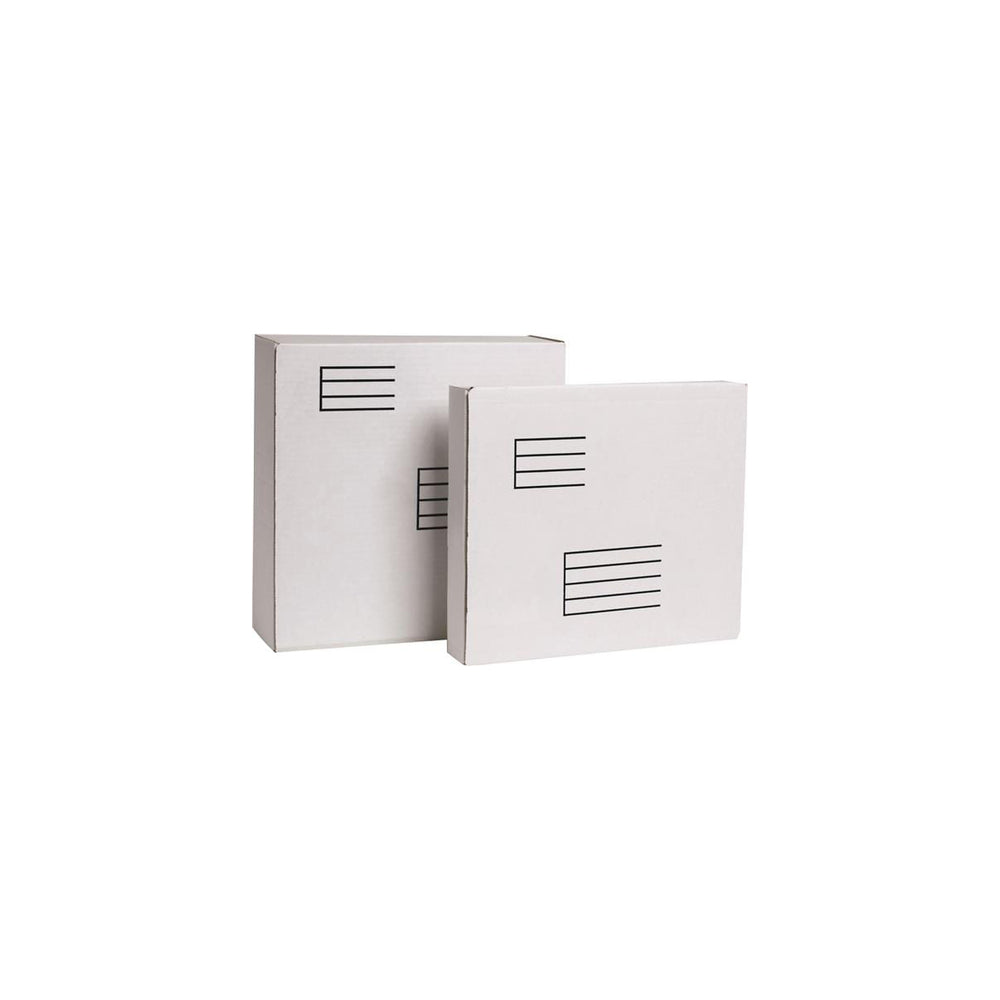 Crownhill Mailing Box - White - 10.08" L x 2.125" W x 12" H