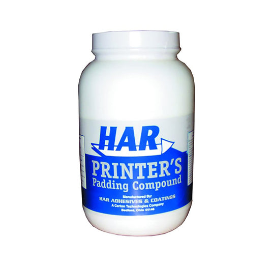 Unisource Canada Har Adhesives Cold Process Padding Compound - Cement White - 4 gal.