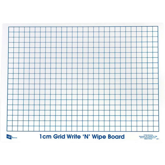 SI Manufacturing Write 'N Wipe Board Set - 30 Set