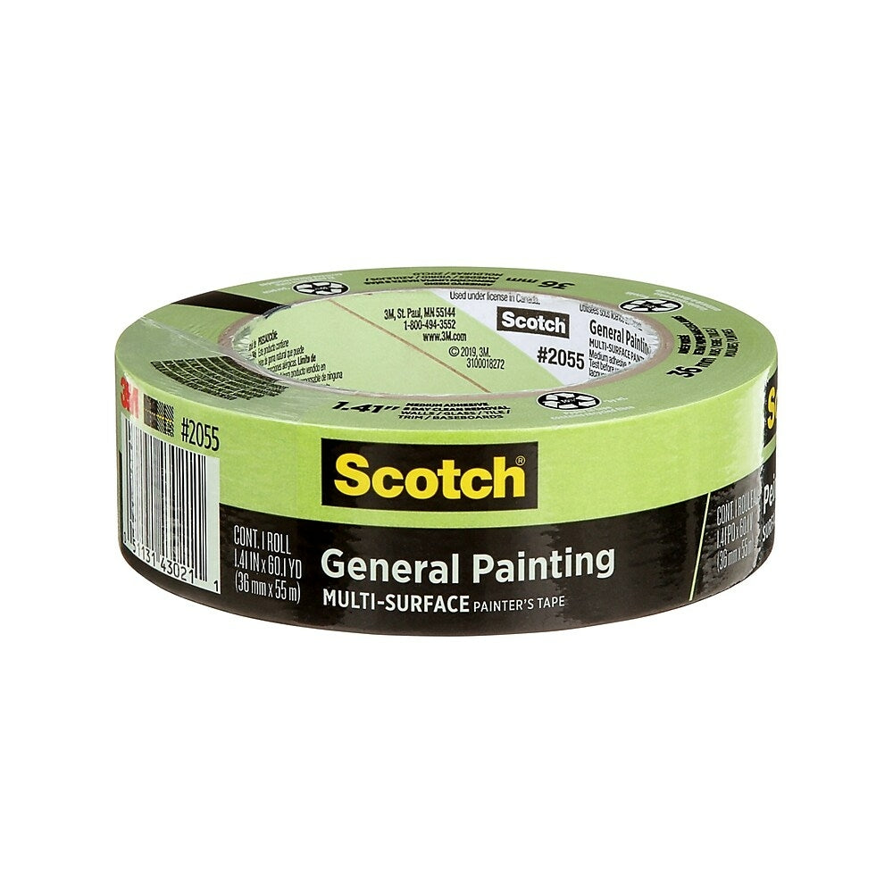 Ruban de masquage écologique Scotch à usage général, 36 mm x 55 m