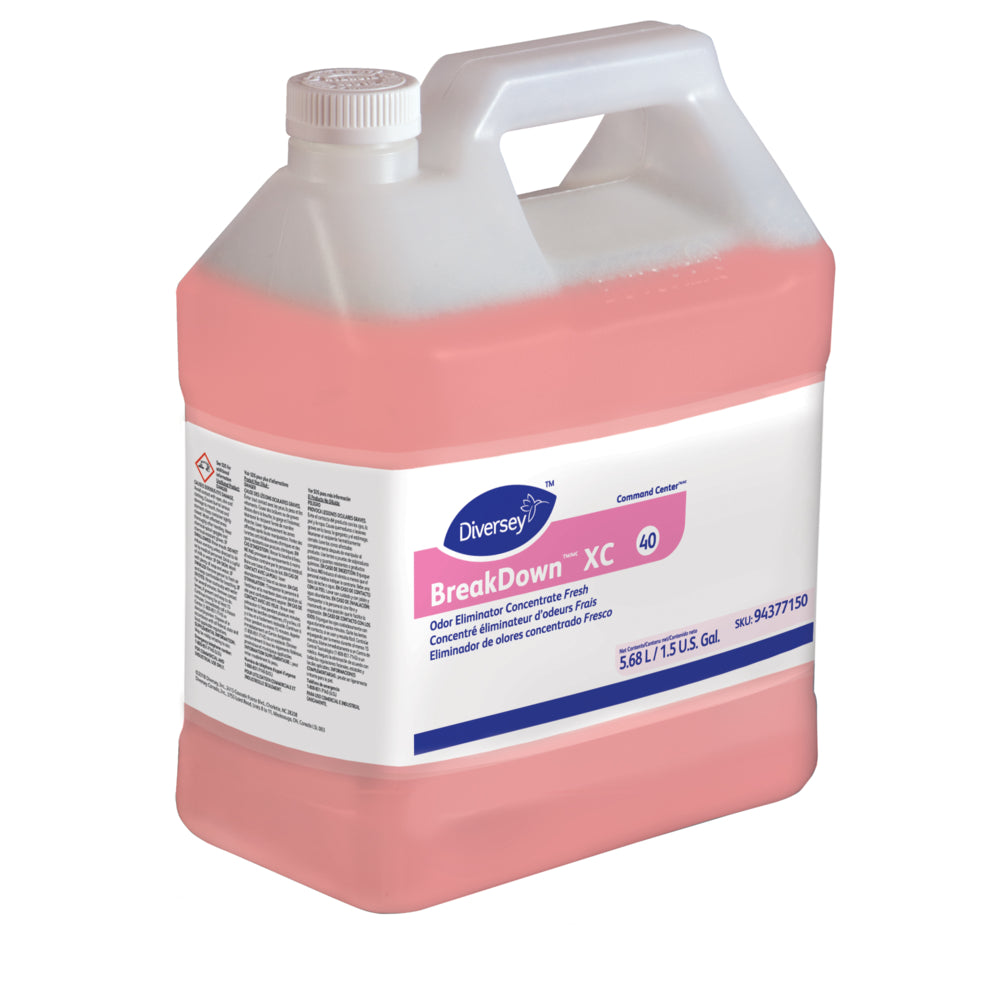 Éliminateur d'odeurs Diversey BreakDown - 1,5 gal - Paquet de 2