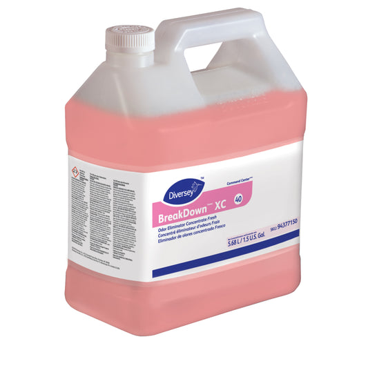 Éliminateur d'odeurs Diversey BreakDown - 1,5 gal - Paquet de 2