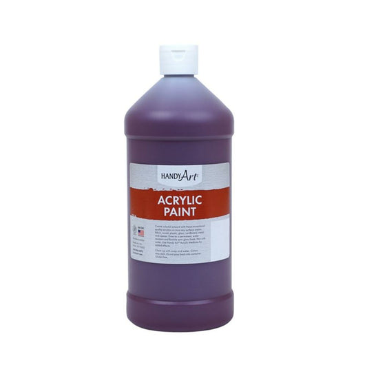 Peinture acrylique Handy Art, marron, 946 ml.