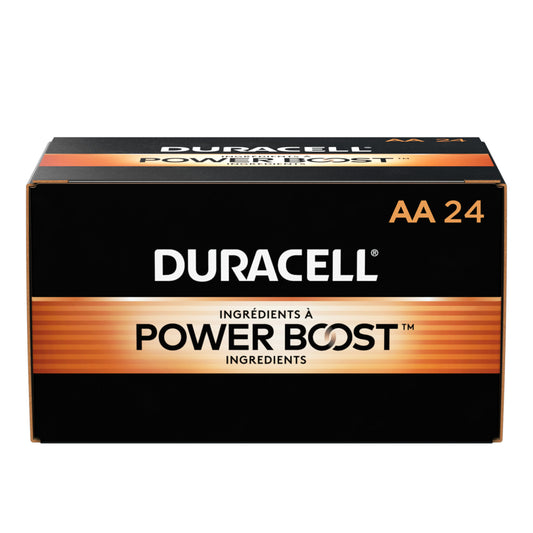 Duracell Coppertop AA Alkaline Batteries (MN1500BKD) - 24 Pack