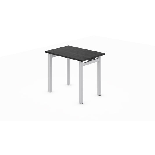 Offices to Go Newland Table Desk - 36" x 24" - Dark Grey