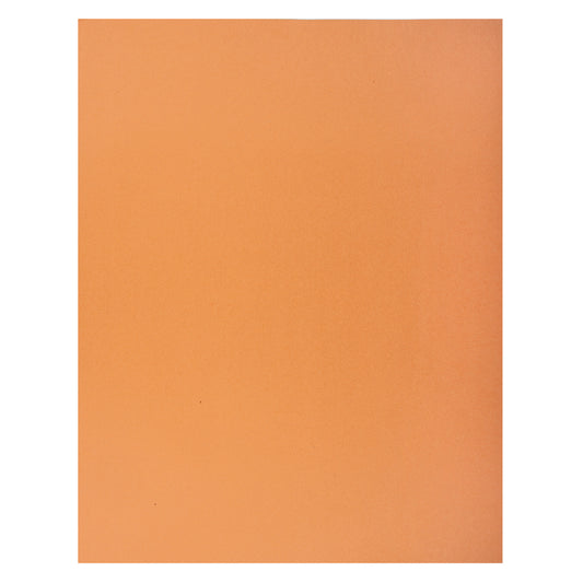Carton Bristol North American Paper Inc. - 11" x 14" - Orange - Paquet de 96