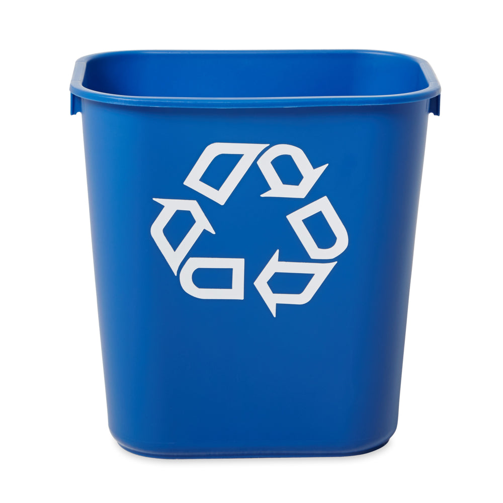 Corbeille de recyclage Rubbermaid - Bleu