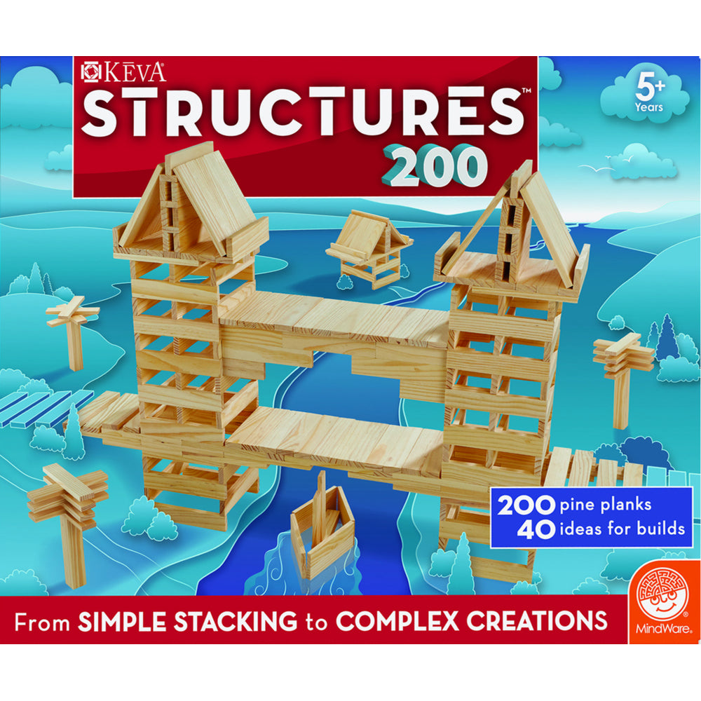 Structures KEVA - 200 pièces