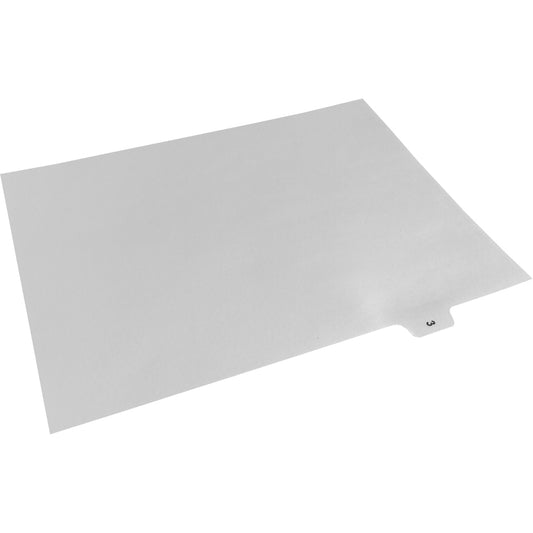 Index numéroté Southwest blanc n° 03, coupe 1/10e, paquet de 25