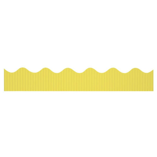 Bordette Decorative Border, Canary, 5.7cm x 15.24m, 1 Roll