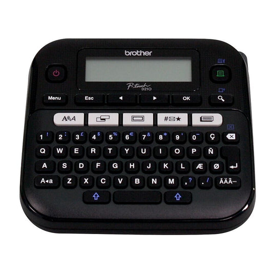 Étiqueteuse Brother P-Touch PTD210BK facile à utiliser