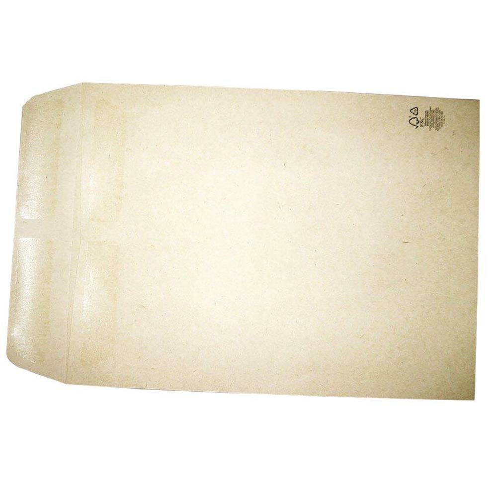 Supremex Press to Seal Envelopes - 9" x 12" - Kraft - 25 Pack
