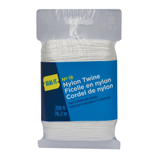 White Nylon Twine - 250'
