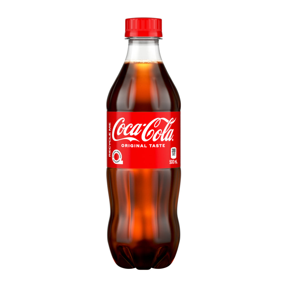 Coca-Cola Bottles - 500mL - 24 Pack