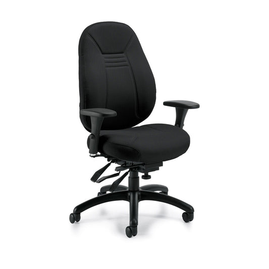 Fauteuil multi-bascules Global ObusForme Comfort 48" à dossier haut avec Schukra - Terrace Echo