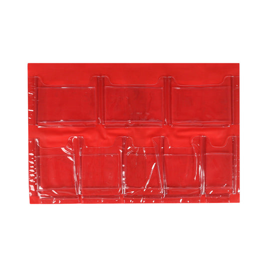 Wasip Plastic Door Pouch - 8 Pockets - 38cm x 26cm