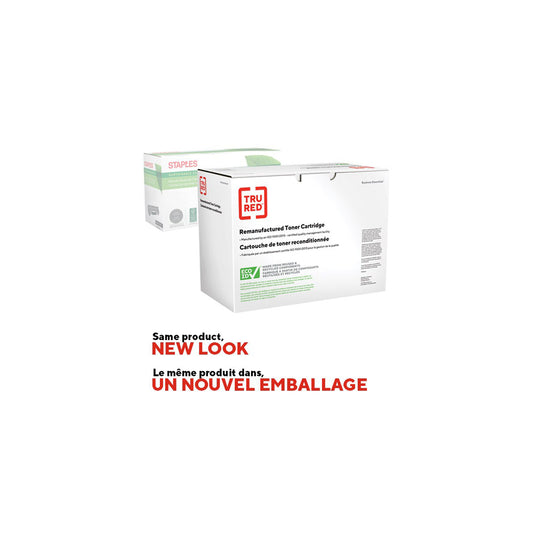 Cartouche de toner reconditionnée TRU RED Lexmark T650H11A/T650H80G/X651H21A - Rendement élevé - Noir