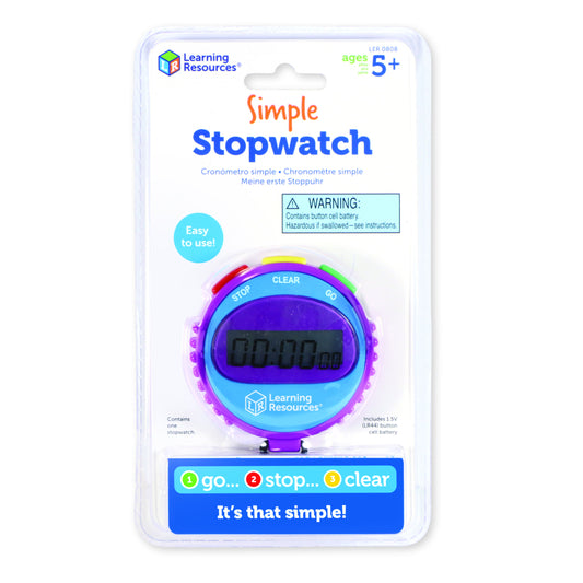 Ressources d'apprentissage Chronomètre simple