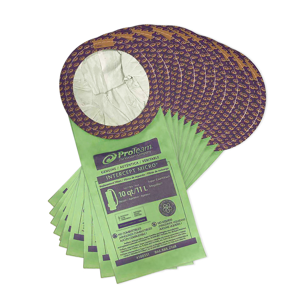 Intercept Micro Filter Bag - Open Collar - Fits 10 quart- 10 pack