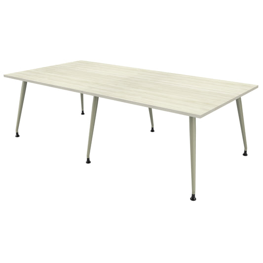 Heartwood HDL Innovations 8 person Rectangular Table - Winter Wood Silver