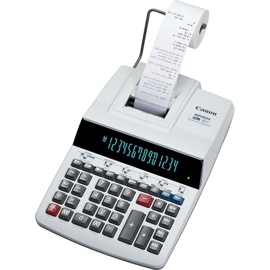 Calculatrice de bureau Canon MP49DII, 14 chiffres
