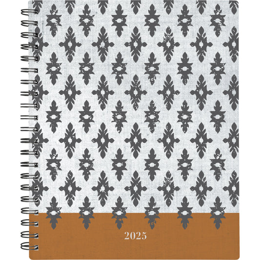 Cambridge 2025 Adorn Weekly/Monthly Planner - 11" H x 8-1/2" W - Multicolour - Bilingual