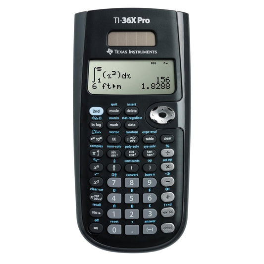 Texas Instruments TI-36X Pro Scientific Calculator - Black