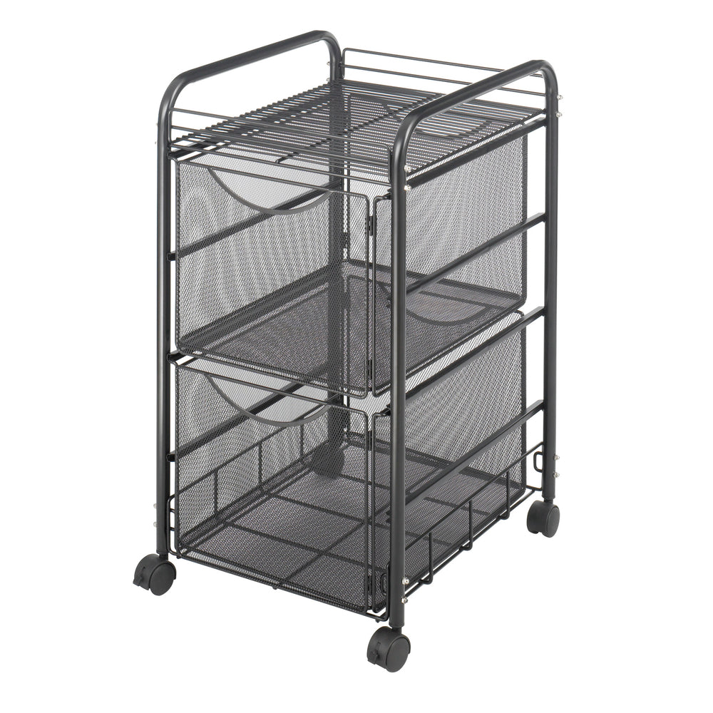 Chariot de classement Safco Onyx - Format lettre - Noir