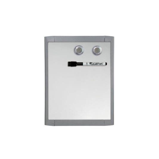 Quartet Magnetic Dry-Erase Board - Silver Frame - 11" x 8.5"