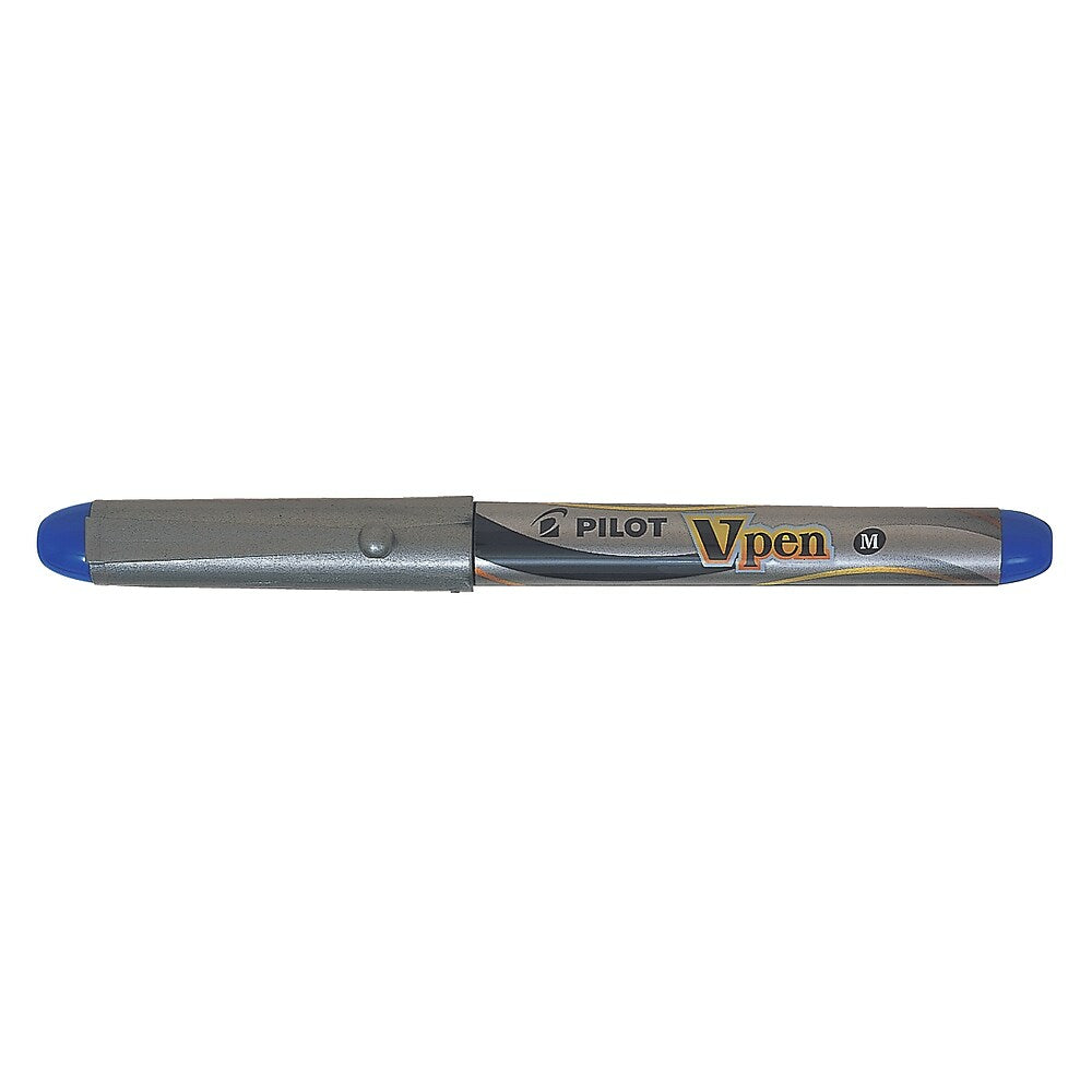 Stylos-plume jetables Pilot Vpen – Pointe moyenne – Bleu (SVP-4M-BE)