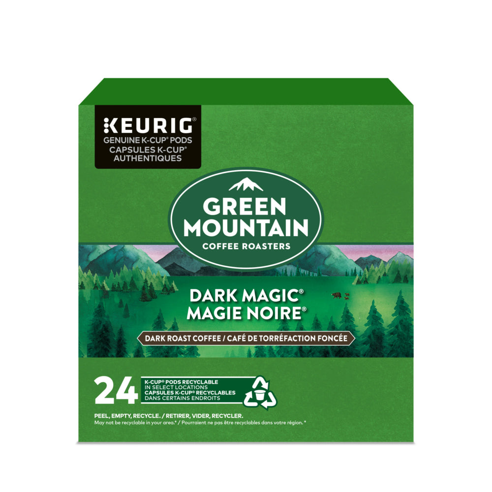 Capsules K-Cup Green Mountain Coffee Dark Magic - Paquet de 24