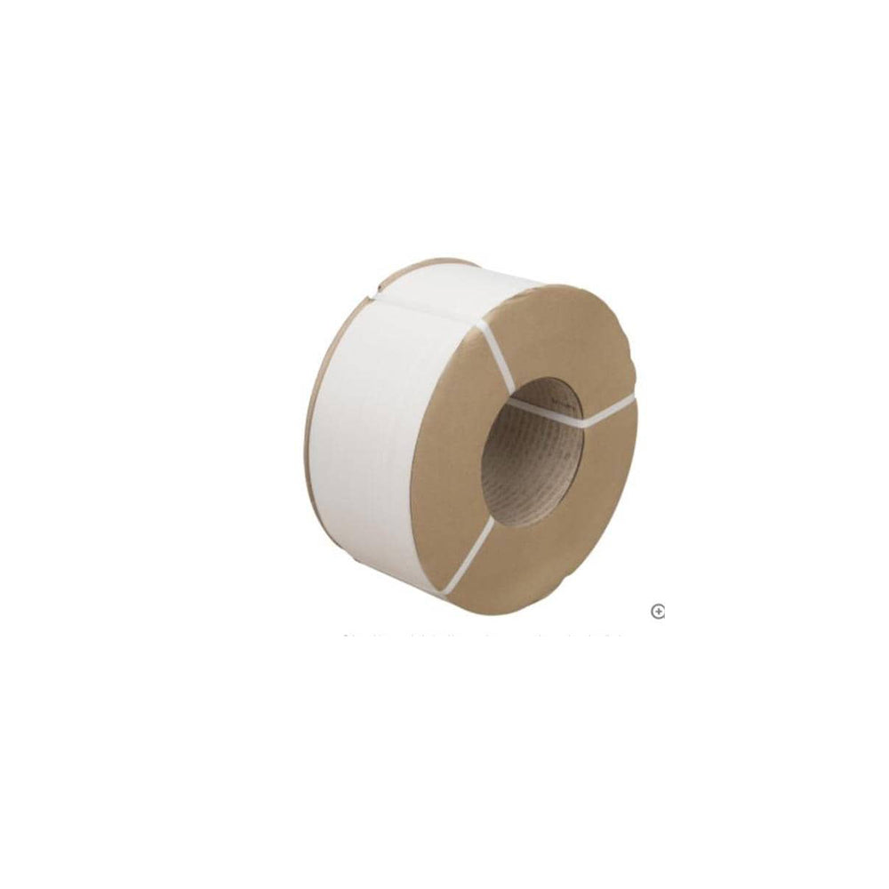 Kleton Polypropylene Strapping - 3/8"W x 12900' Coil - White