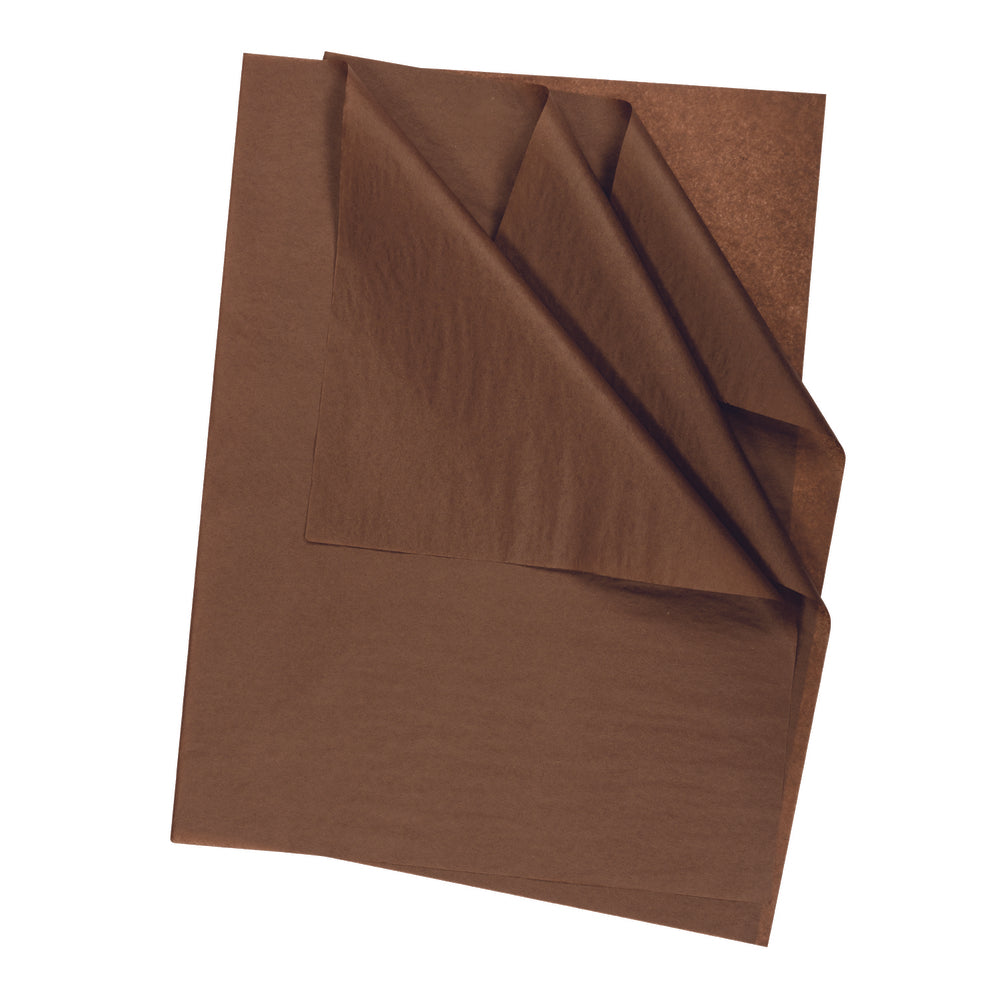 Papier de soie North American Paper Inc. – 22" x 30" – Chocolat – 24 feuilles