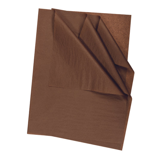 Papier de soie North American Paper Inc. – 22" x 30" – Chocolat – 24 feuilles