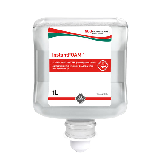 Désinfectant pour les mains à base d'alcool SCJ Professional Deb InstantFOAM - 1 L