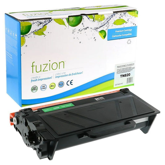 fuzion Brother TN820 Compatible Toner Cartridge - Standard Yield - Black