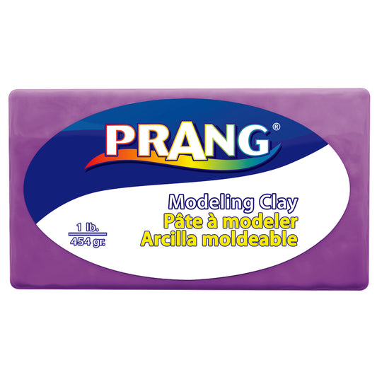 Prang Modeling Clay - 1 lb Block - Purple