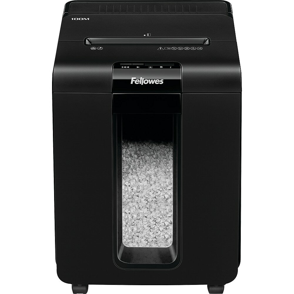 Destructeur de documents Fellowes AutoMax 100M - Micro-alimentation automatique 100 feuilles