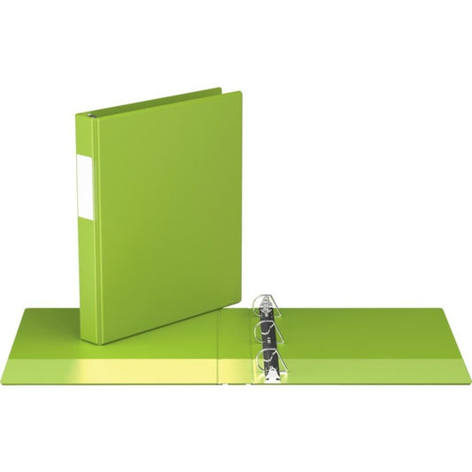 Classeur à anneaux en D Davis Group, 1", vert clair.