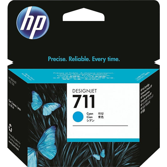Cartouche d'encre cyan HP 711 - CZ130A