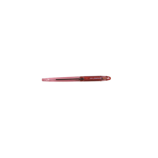 Stylo à bille ZEBRA Jimnie, pointe moyenne, 1,0 mm, encre rouge