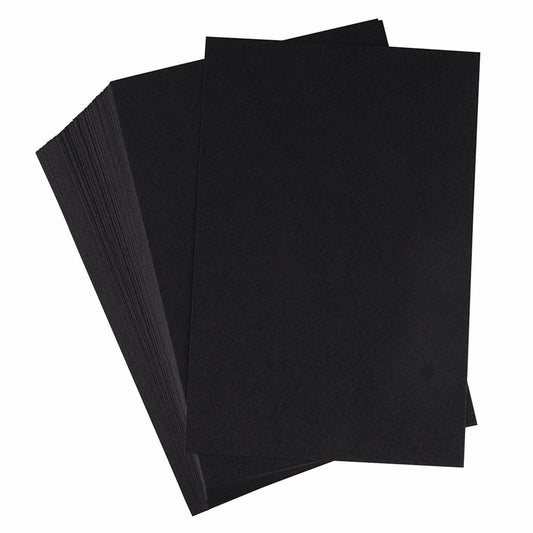 Spicers Mohawk Via Vellum Cover Stock - 8.5" x 11" - 80 lbs - Black - FSC - 250/Pack