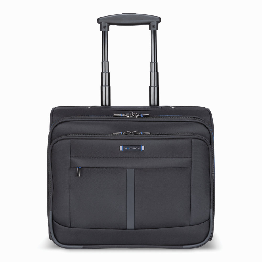 Mallette à roulettes Nextech 15,6" - Poignée extensible - Noir