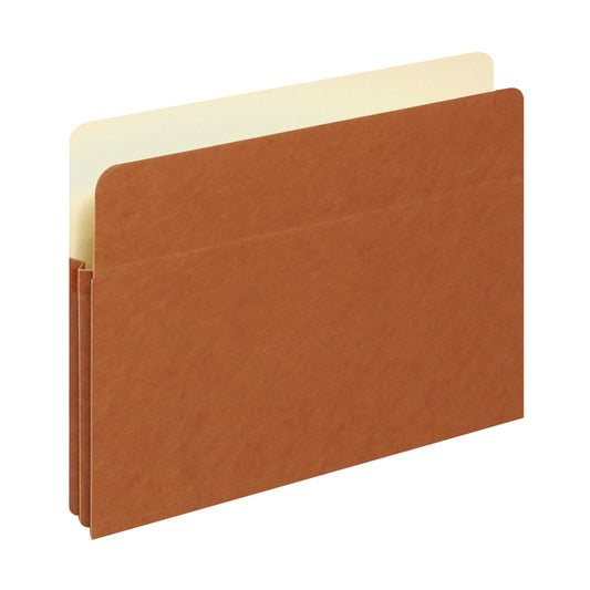 Pochette de classement verticale Pendaflex, fibre rouge, format lettre, extension de 1 3/4 po