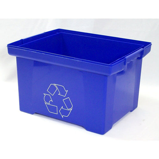 Storex Recycling Blue Bin