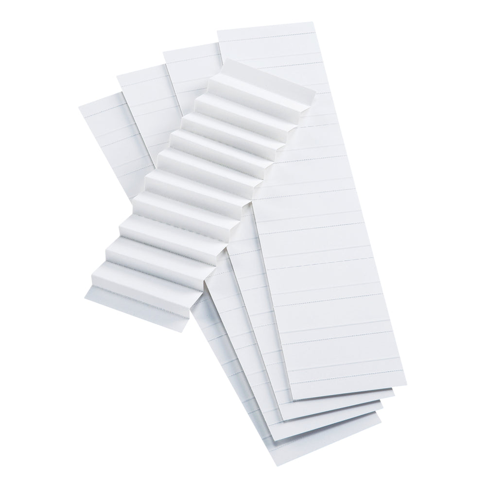 Pendaflex Blank White 1/5 Cut Inserts - 100 Pack
