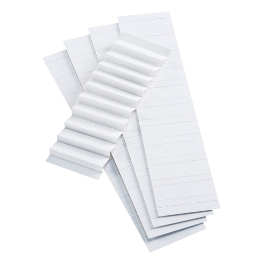 Pendaflex Blank White 1/5 Cut Inserts - 100 Pack