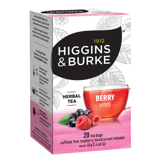 Higgins &amp; Burke Berry Vines (framboise et cassis) - Paquet de 20