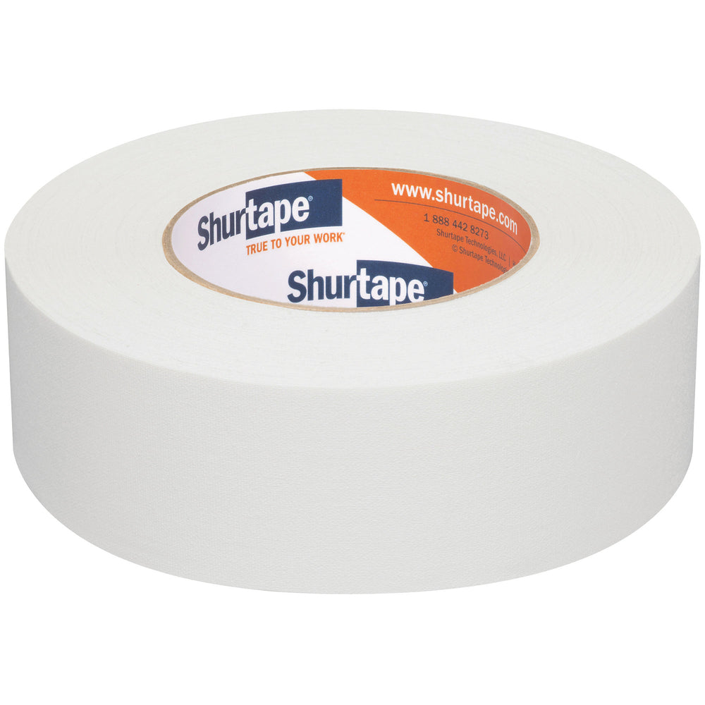 Ruban adhésif Shurtape P 628 de qualité professionnelle, 48 mm de largeur, 50 m de longueur, blanc